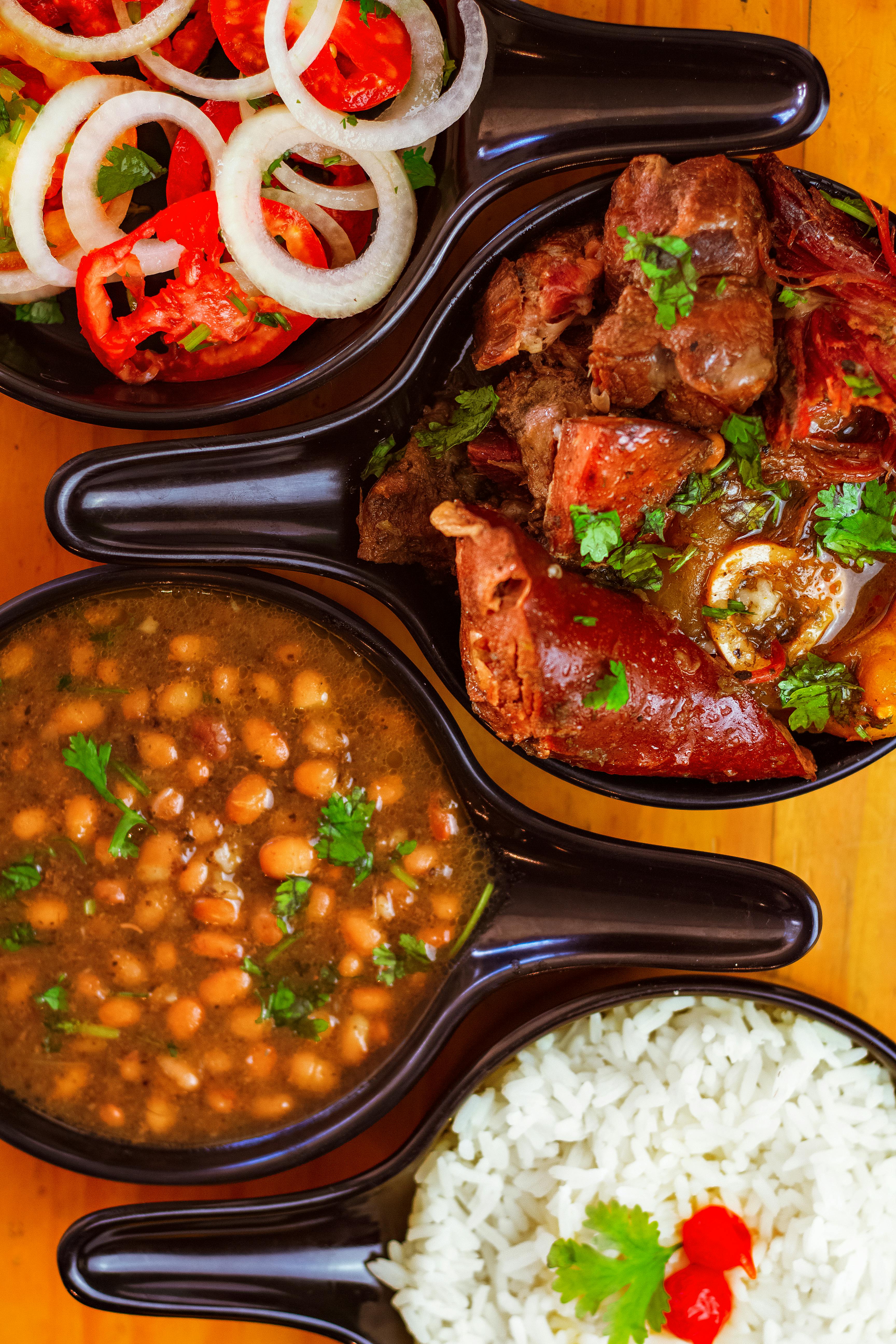 Habichuela Guisada — habichuelas rojas con auyama y sofrito, base de La Bandera dominicana